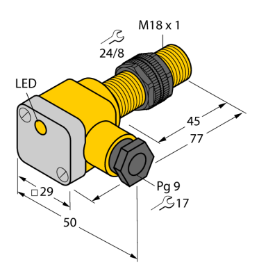NI10-P18SK-AZ3X Датчик индуктивный Turck