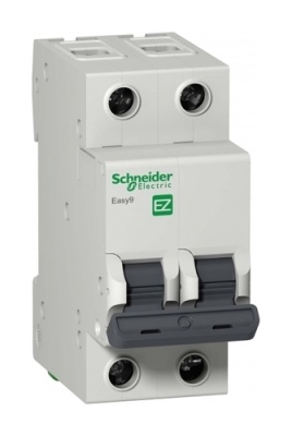 EZ9F34225 Автоматический выключатель EASY 9 2П 25А С 4,5кА 230В Schneider Electric