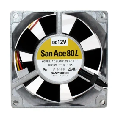 Осевой вентилятор 109L0812F401 Sanyo Denki San Ace 80L 80x80