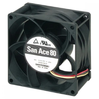 Осевой вентилятор 9GV0848P1G03 Sanyo Denki 80x80x38 серии San Ace 80