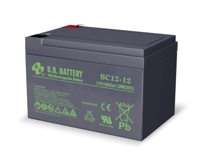 Аккумулятор BB Battery BC12-12 (12V / 12Ah)