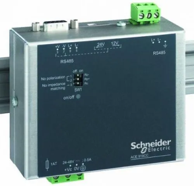 59650 ACE919CC Сетевой интерфейсный модуль RS485/RS485 DC Schneider Electric