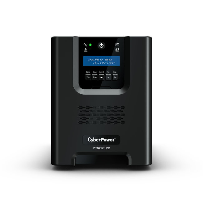 ИБП CyberPower PR1000ELCD (1 кВА / 0.9 кВт) Line-Interactive