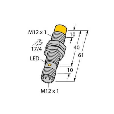 NI5-M12-AP6X Датчик индуктивный Turck (На запчасти)