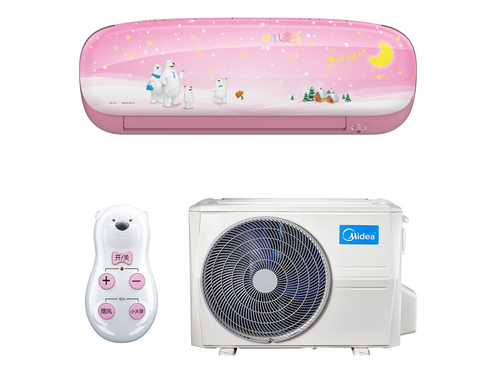 Кондиционер Midea Кидс Стар (Kids Star) MSEAAU-09HRFN1(SP)/MOA01-09HFN1