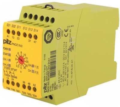 PNOZ XV2 30/24VDC 2N/O 2N/OT 774500 Модуль безопасности Pilz
