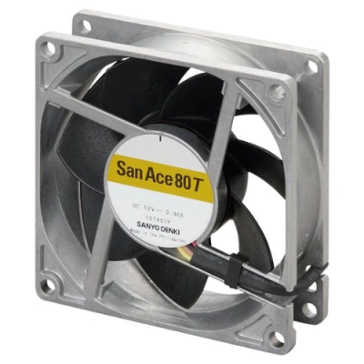 Осевой вентилятор 9GT0824S4002 Sanyo Denki 80x80x25 серии San Ace 80T