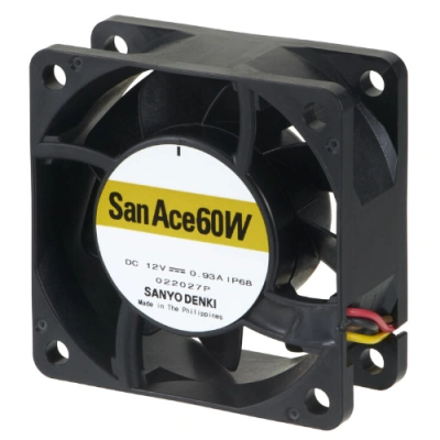Осевой вентилятор 9WPA0624P4G001 Sanyo Denki 60x60x25 серии San Ace 60W