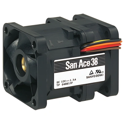 Осевой вентилятор 9CRA0312K402 Sanyo Denki 38x38x48 серии San Ace 38