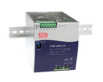 TDR-960-24, Блок питания, вход: 3-фазное 340-550В, выход: 24В,40А,960Вт, шт