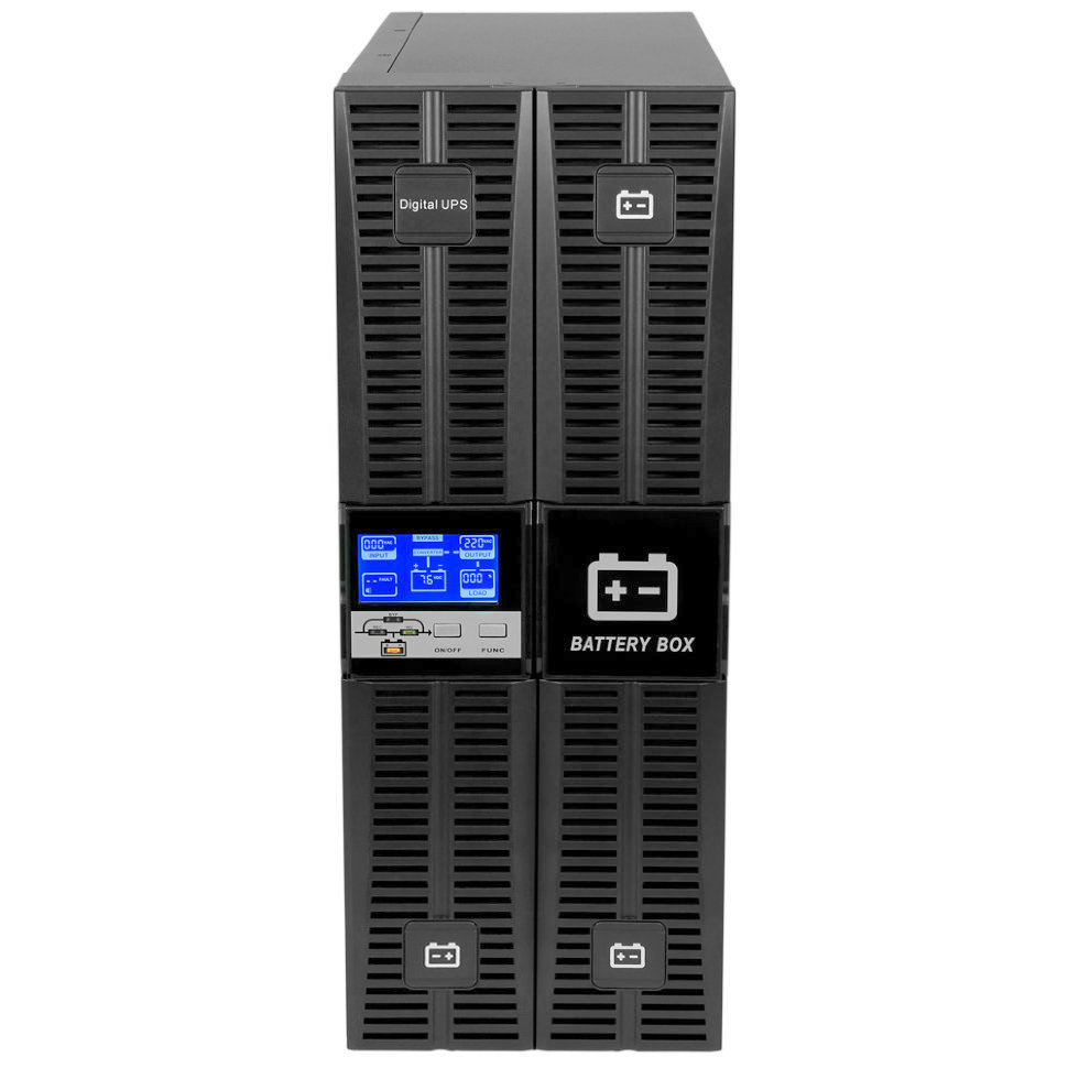 ИБП HIDEN EXPERT UDC9206S-RT, встроенные акб в корпусе (9А/ч х 16шт),6 kVA/6 kW (PF=1)