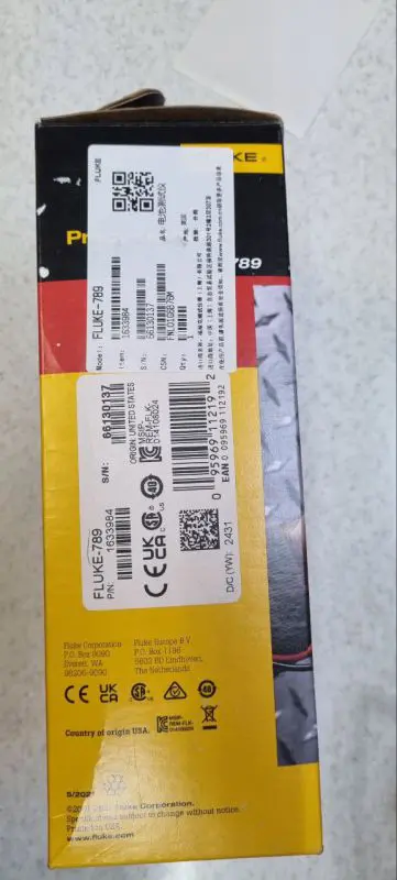 Цифровой мультиметр калибратор Fluke 789 ProcessMeter