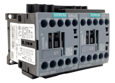 3RA2315-8XB30-1BB4 Пускатель реверсивный 3п 7А (3kW) AC-3, Uкат. 24V DC, габарит S00 SIEMENS
