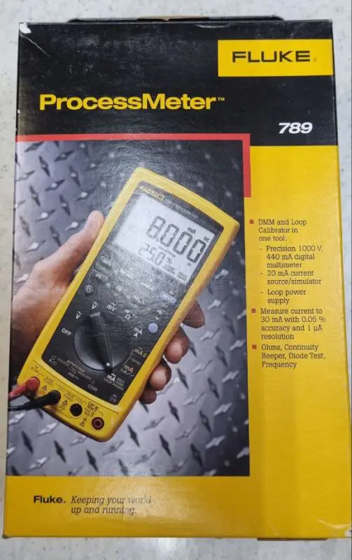 Цифровой мультиметр калибратор Fluke 789 ProcessMeter