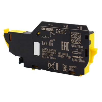 3VA9988-0AB12 Контакт дополнительный Siemens