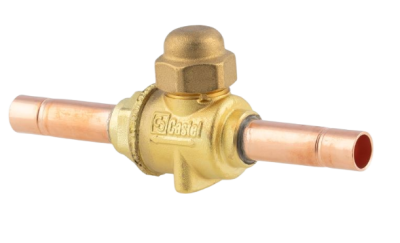 Вентиль шаровой со штуцером Castel 6570EL/4
