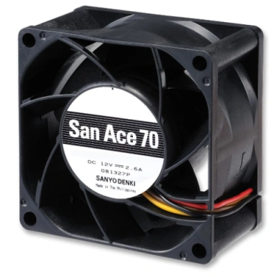 Осевой вентилятор 9GA0712P1G0011 Sanyo Denki 70x70x38 серии San Ace 70