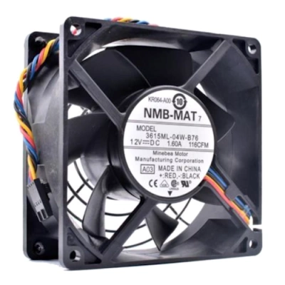 Осевой вентилятор 3615ML-04W-B76 NMB охлаждения 92x92x38