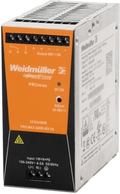 1478130000 PRO MAX 240W 24V 10A  Источник питания Weidmuller