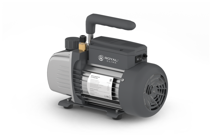 Насос вакуумный RT-VP120-R410 (1-ступ., 60л/мин, 60 microns, 1/4"SAE)