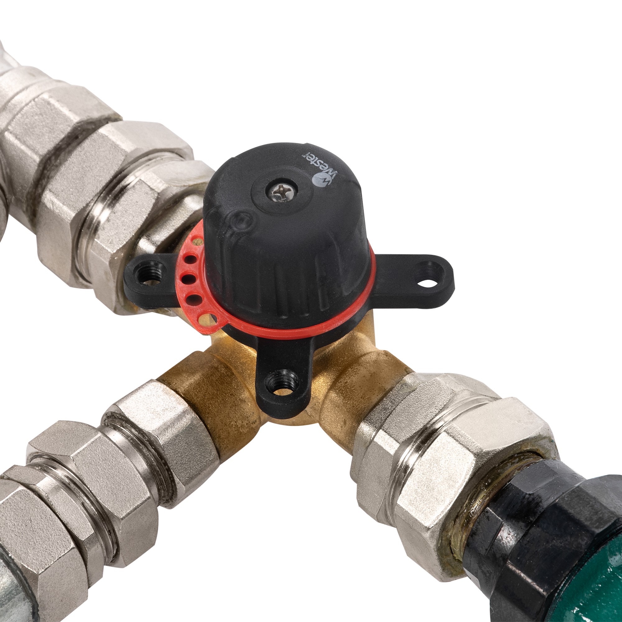 Узел смесительный с гибкими подводками SHUFT MST 25-80-6.3-C24-F