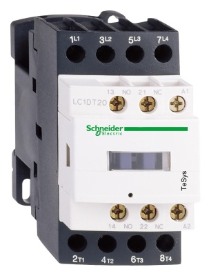 LC1D258FD Контактор 4P (2НО+2НЗ), АС1 40А,НО+НЗ,110В DC Schneider Electric