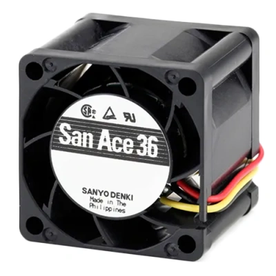Осевой вентилятор 9GX3612P3K001 Sanyo Denki 36x36x28 серии San Ace 36