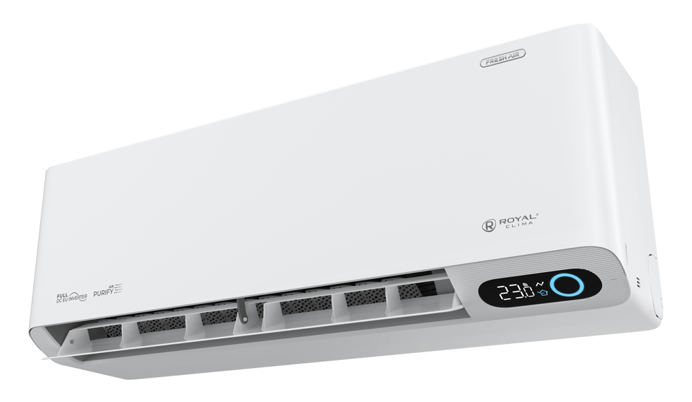 Инверторная сплит-система бризер серии ROYAL FRESH STANDARD Full DC EU Inverter RCI-RFS28HN (комплект)