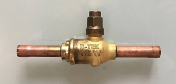 Шаровой вентиль REFTEK, 3/8" ODS, 45 бар, BI-FLOW, 601017673