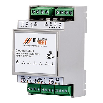 Симисторный блок расширения MyHeat RL6S, ЭВАН