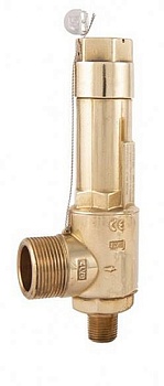 ПРЕДОХРАНИТЕЛЬНЫЙ КЛАПАН CASTEL Safety Valve CO2 3/8"NPT x 3/4"G 80 Bar, 3030E/410C800