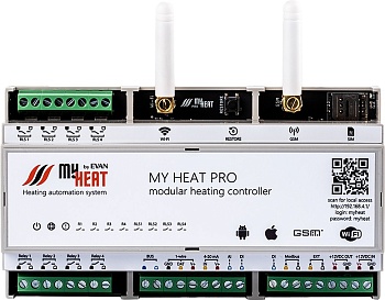 Универсальный адаптер цифровой шины для контроллера MyHeat PRO, ЭВАН