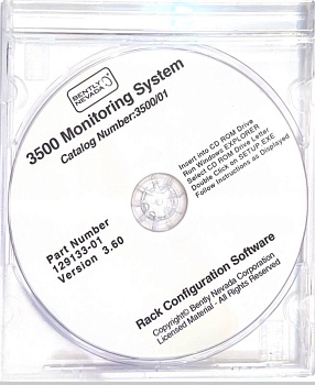 Программное обеспечение для конфигурирования стойки Bently Nevada 3500/01 129133-01 Bently Nevada 3500/01 129133-01 Rack Configuration Software