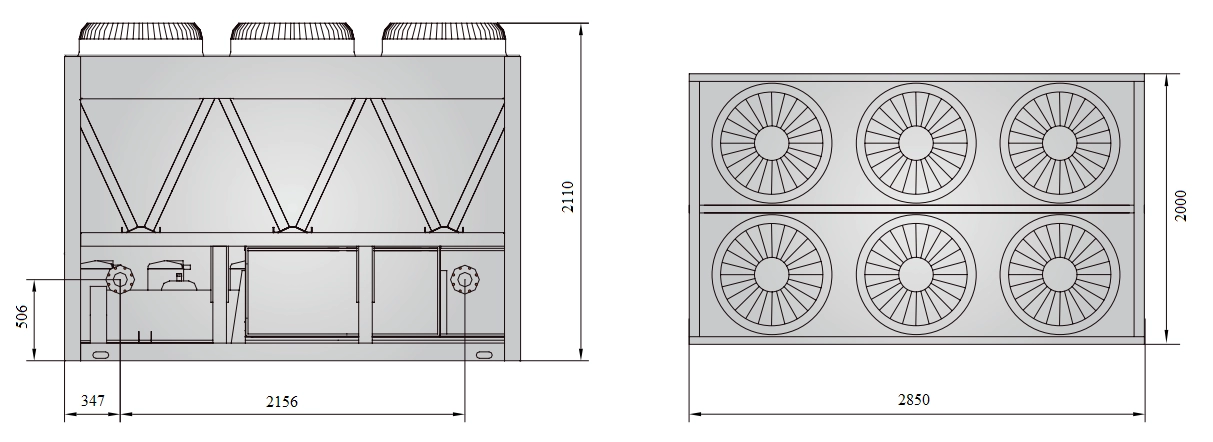 Габаритные размеры SYSIMPLE MFV200NRL