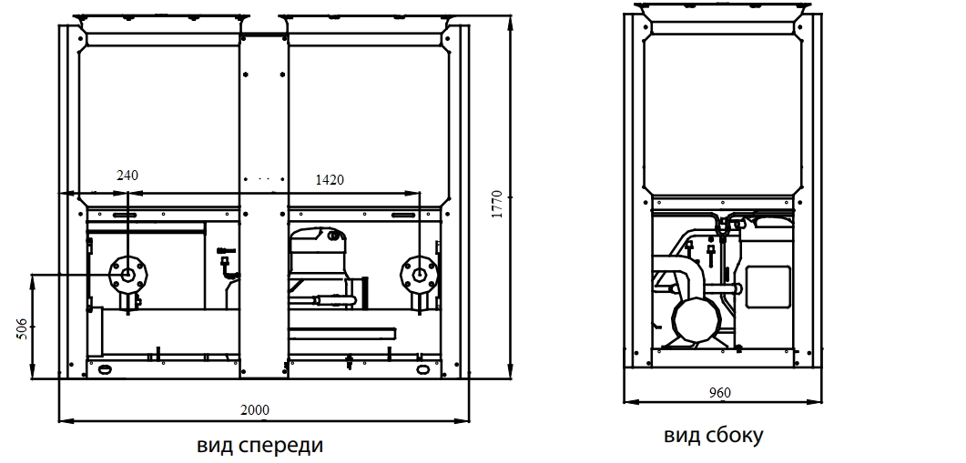 Габаритные размеры SYSIMPLE MFG80NRL
