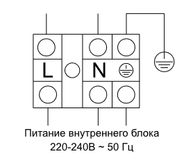 Схема электрических соединений ККБ SYSIMPLE C05NA