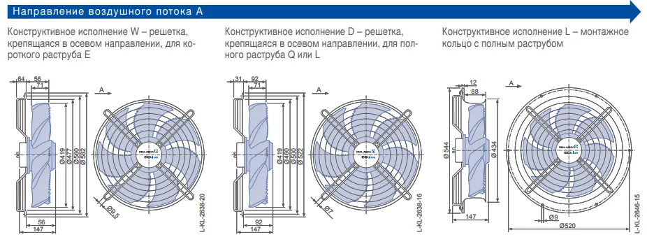 Габаритные размеры FN042-6ID.BF.A7P1
