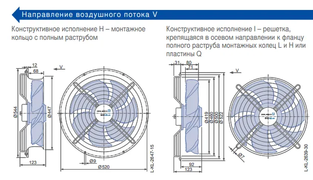 Габаритные размеры FN042-6ID.BF.A7P1