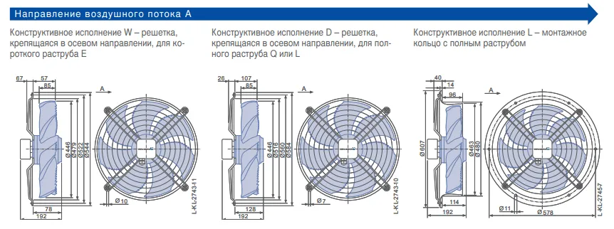 Габаритные размеры FN045-SDL.2C.A7P3