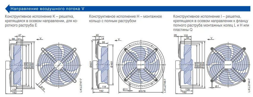 Габаритные размеры FN045-SDL.2C.A7P3