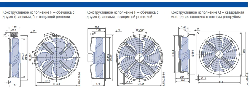 Габаритные размеры FN050-SDF.4F. A7P1 Габаритные размеры FN050-SDF.4F. A7P1