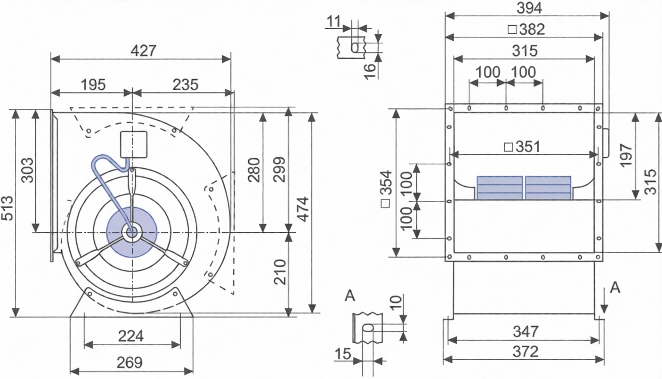 Габаритные размеры RD25P-4DW.4N.1L Габаритные размеры RD25P-4DW.4N.1L